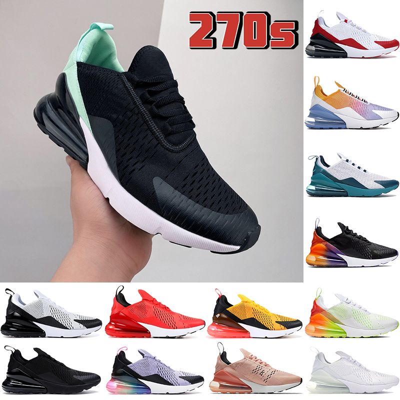 Newest 270s Men Running Shoes Triple 