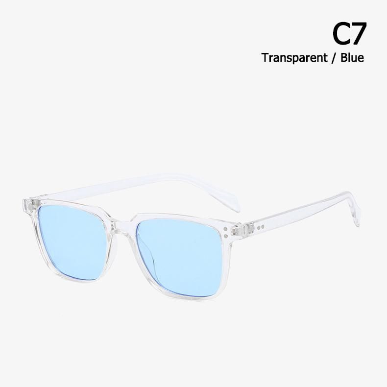 C7 azul transparente