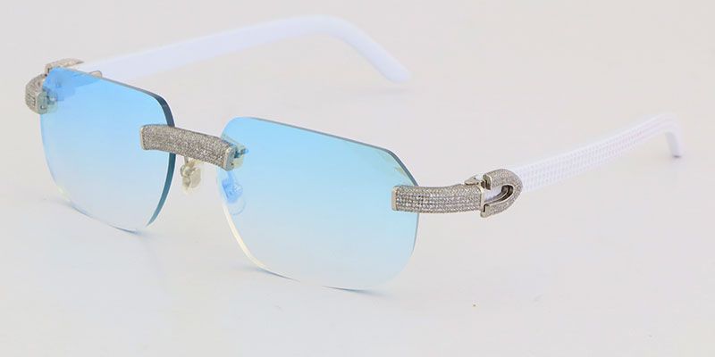 Silver Blue Mirror Lens