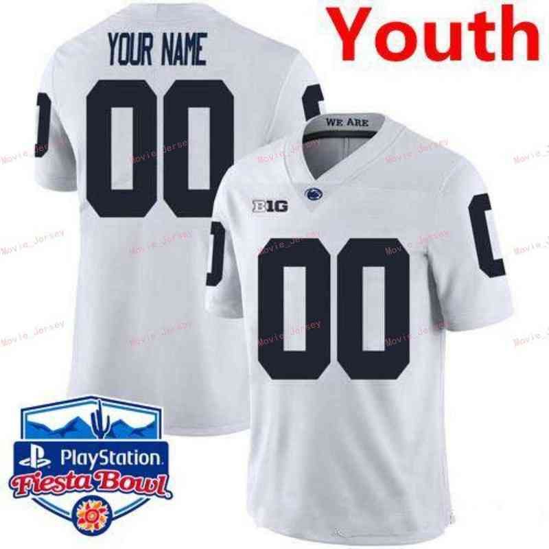 Youth White Name with Fiesta Bowl