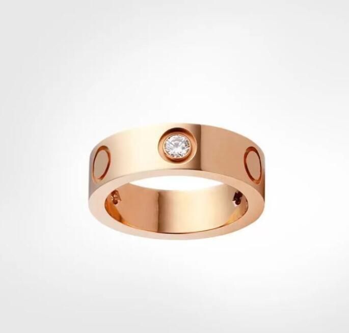 5mm Roségold mit Diamant