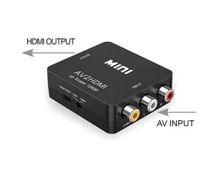 RCA2HDMI Preto