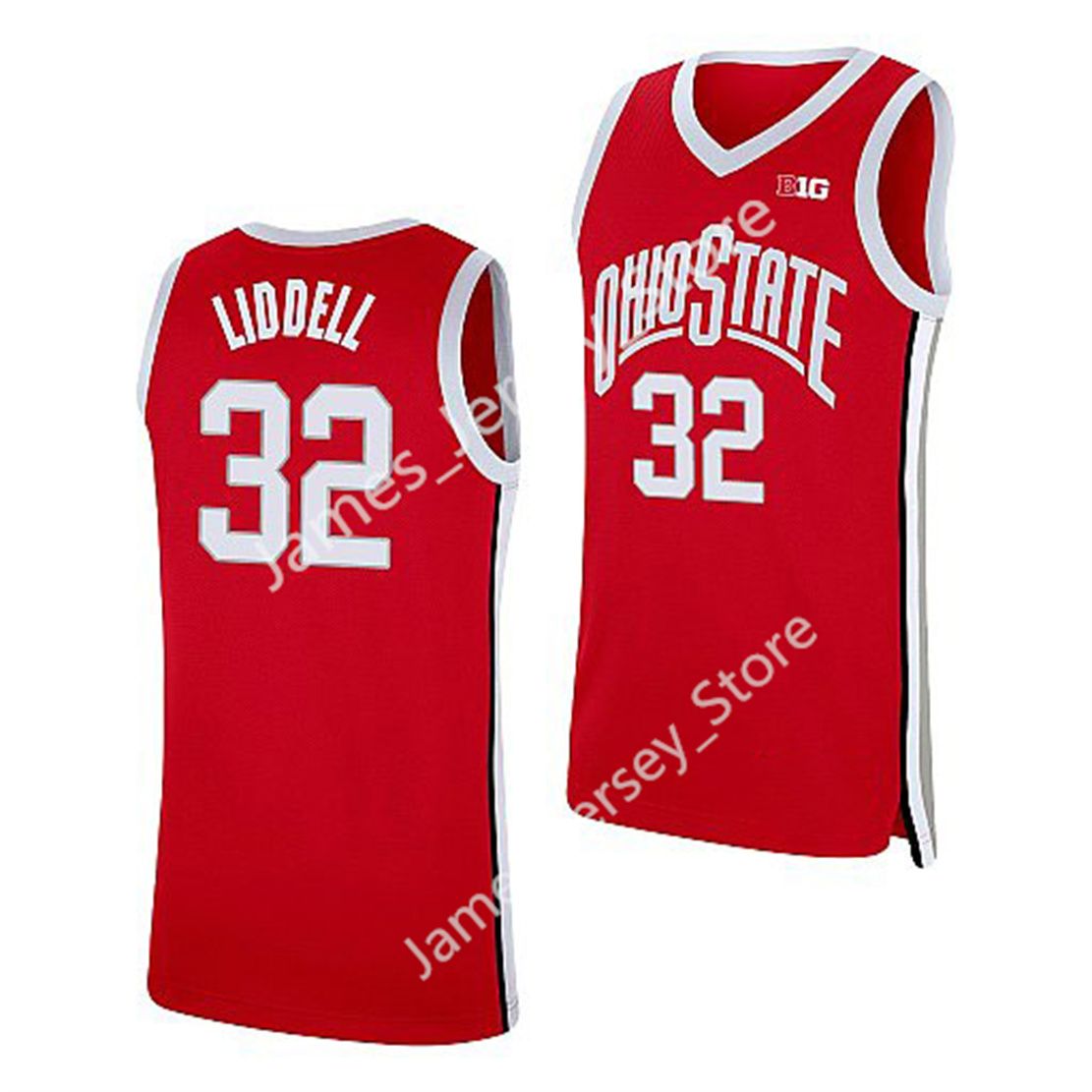 32 E.J. Liddell Basketball Jersey