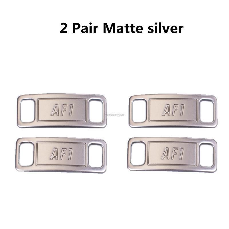 2Pair Matte Silver