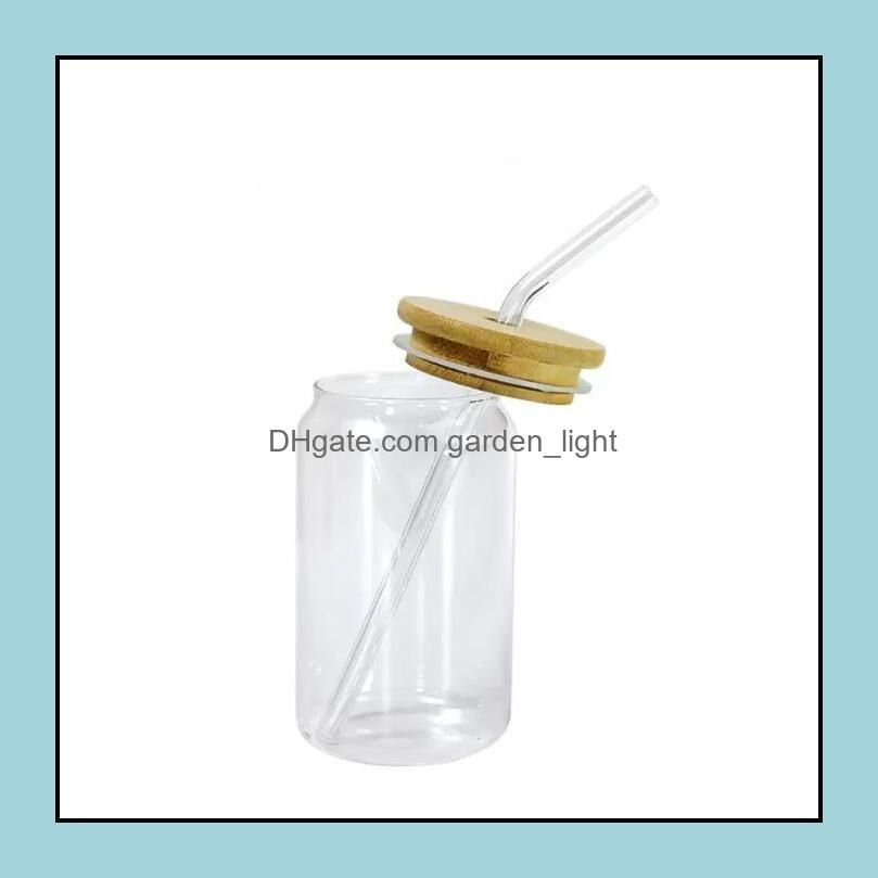 Clear Cup With Lid And Straw