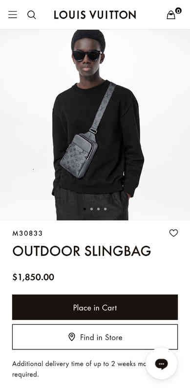Louis Vuitton Outdoor Slingbag (M30833)
