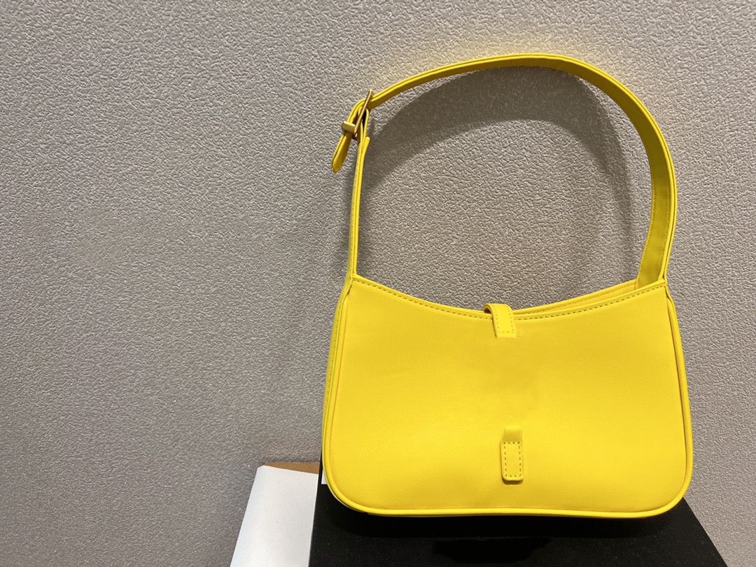 Yellow leather