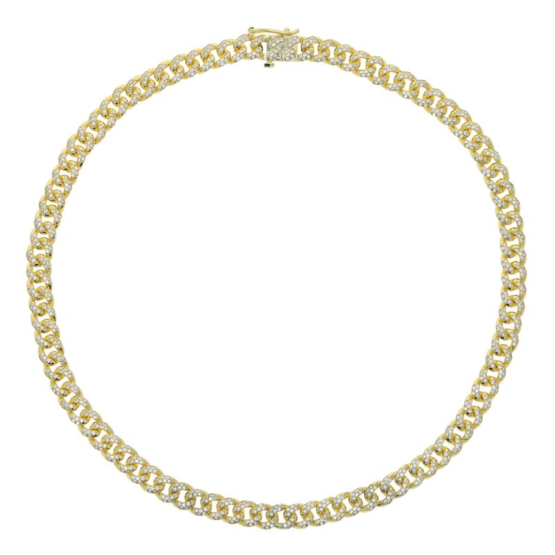 Guld halsband 41cm