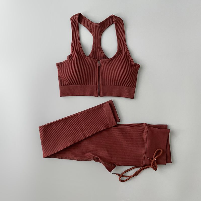 Brown Bra Set