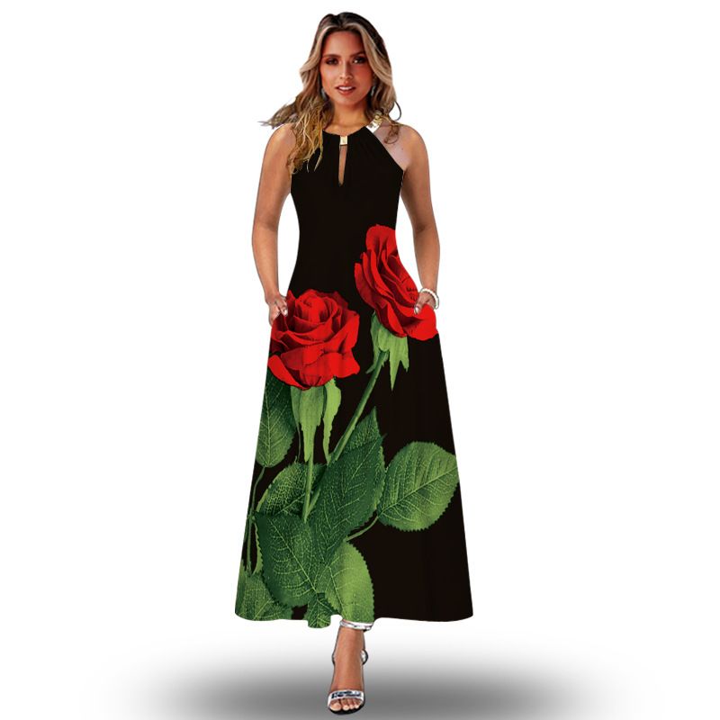 Al 2022 eventos de fiesta Otras ropa de boda ropa de mujer transfronteriza verano vestido europeo americano vestido de moda sin mangas