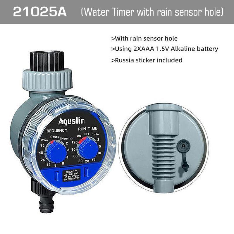 21025A-Timer with rain sensor hole