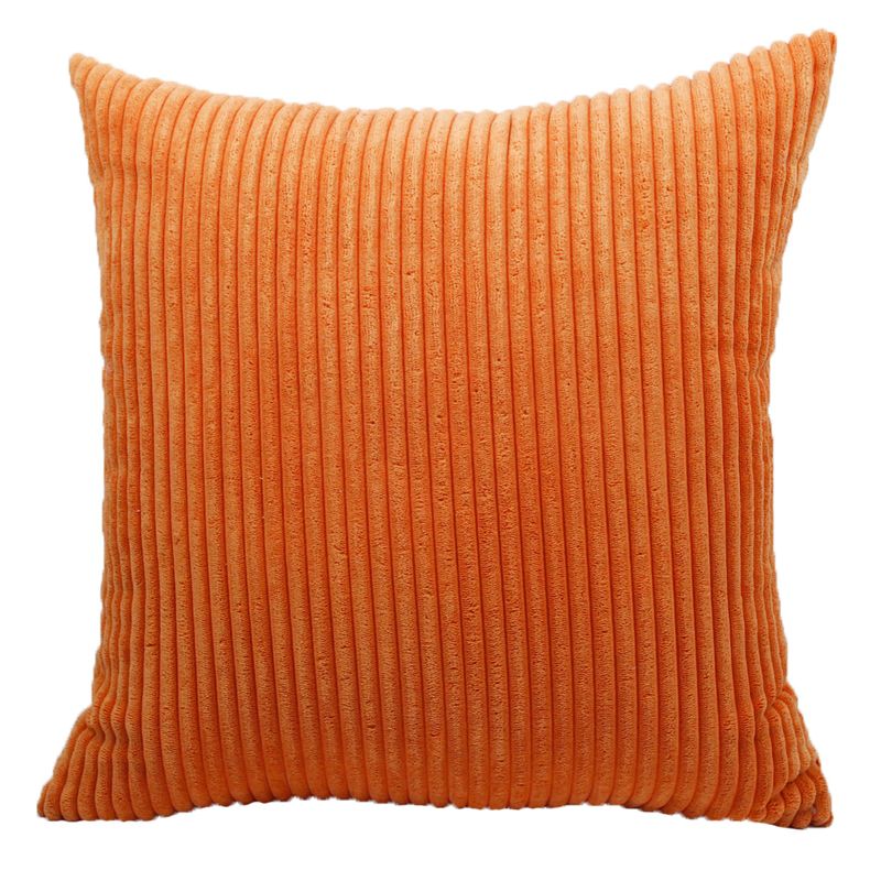 オレンジ色の枕のケース