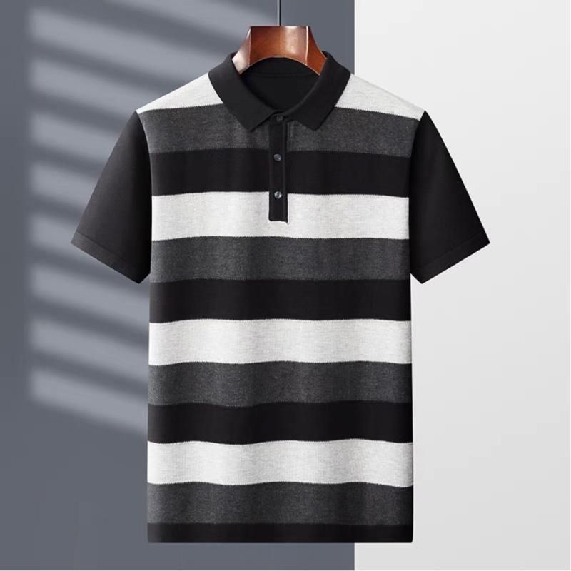 POLOS MENOS Camisa de manga corta de punto Polos High Grade Alto Grado Camiseta de