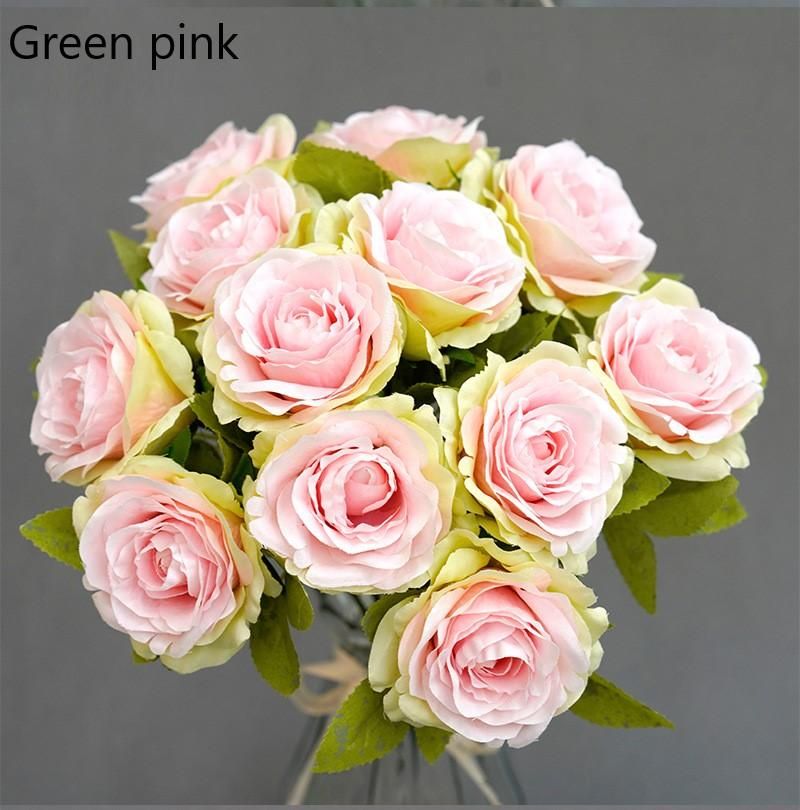 35 cm zielony róż