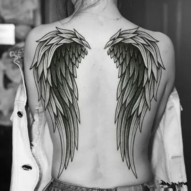 Back Tattoos For Men Angel Wings