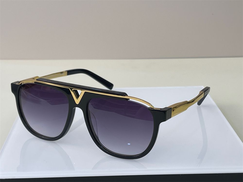 louis-vuitton sunglasses men mascot black and gold