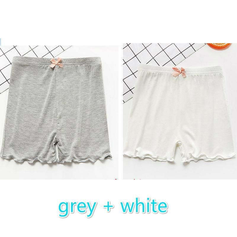 2PCS Grey White