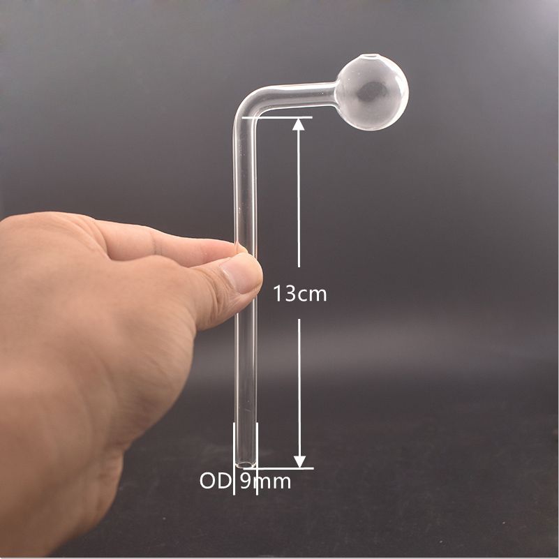 clear glass oil pipe