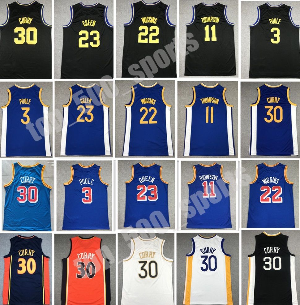 Black Yellow Stephen Curry Klay Thompson Draymond Green Shirt 