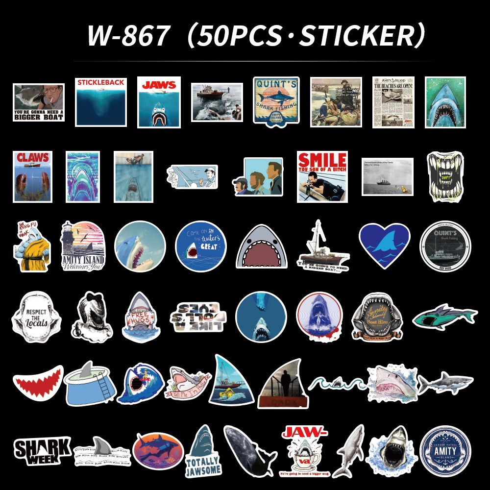 50pcs stikers