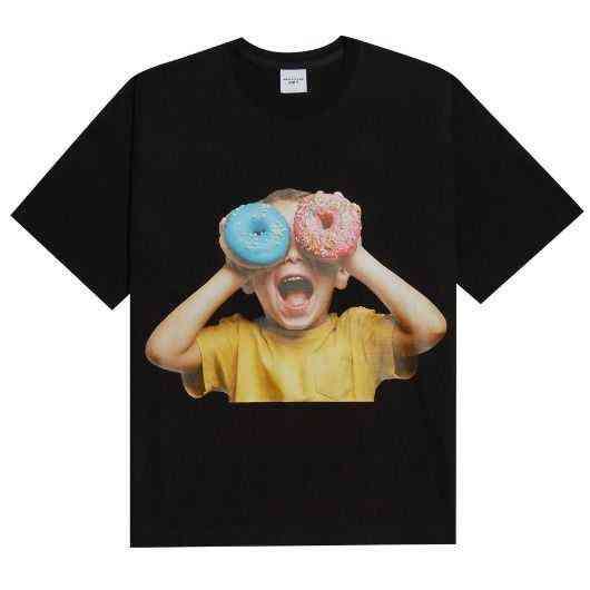 Doughnut Yellow Boy Black Two