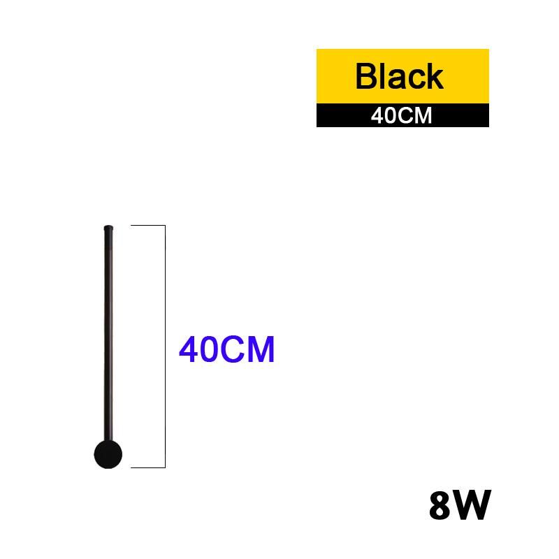 A-nero 8W 40 cm Cina Calda bianca