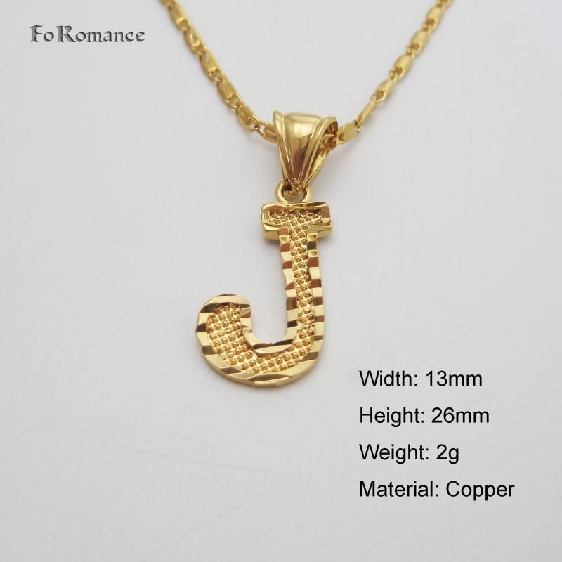 Anhänger Halsketten A-Z Buchstaben 1PC Frauen Männer Gold Farbe Initial 60cm Box Kette Englisch Brief Schmuck 26 Alphabete_voghion.com