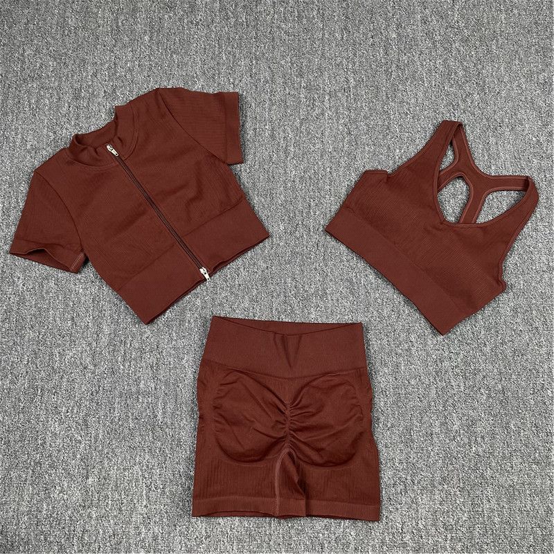 3pcs Brown Set 5