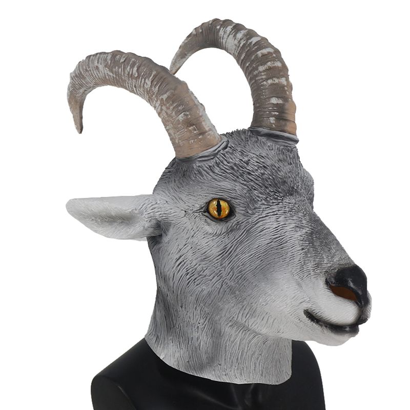 Grey Goat Mask