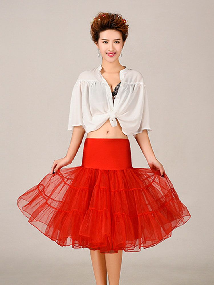 Pettiskirt vermelho