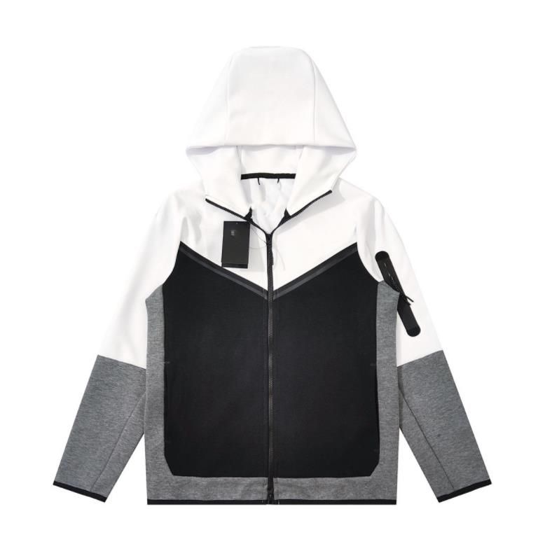 Hoodie black white