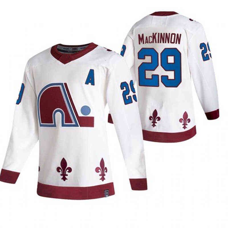 NEW* Nathan MacKinnon Reverse Retro CO Avalanche NHL Jersey Size XL 54