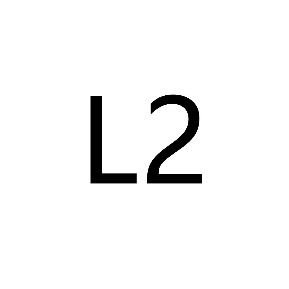 L2-دمير براون + الفضة L الإبزيم 75