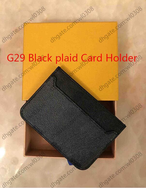 حامل بطاقة G29 Black Plaid