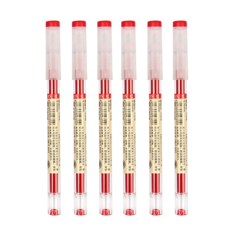 6pcs-pen-red