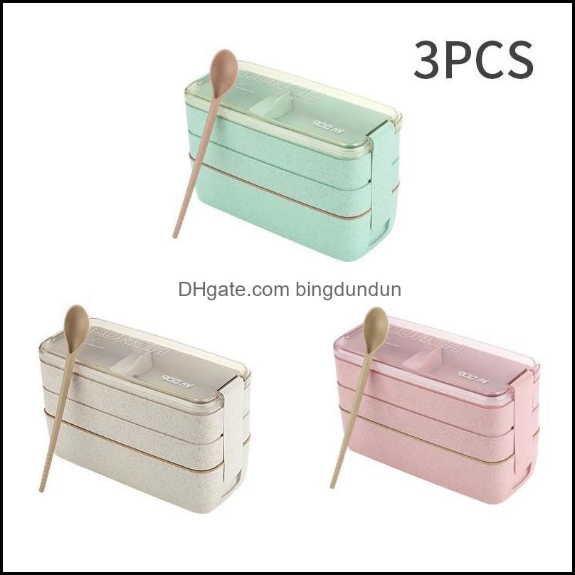 Lunch Box 3PCS