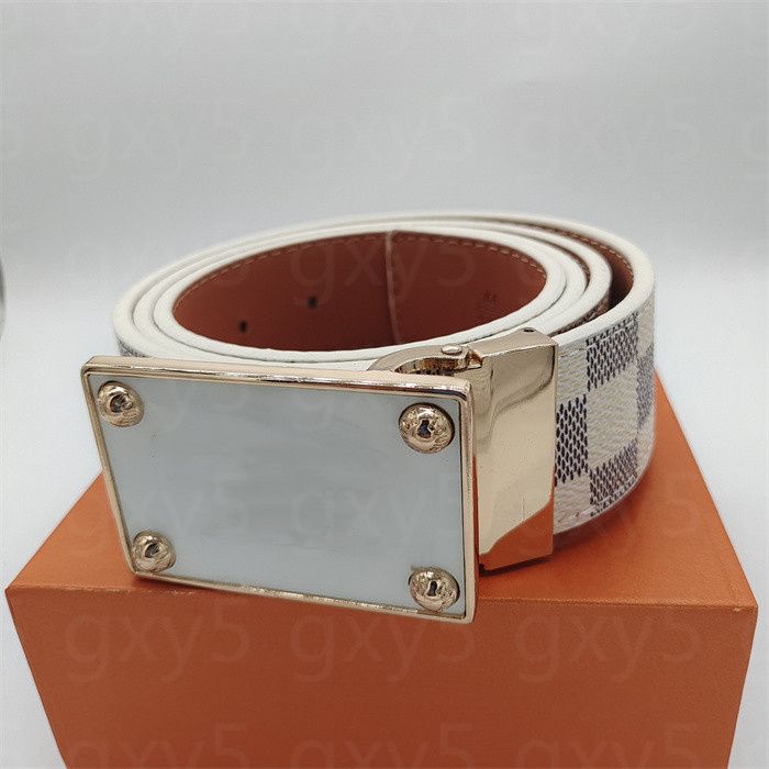 White Silver buckle