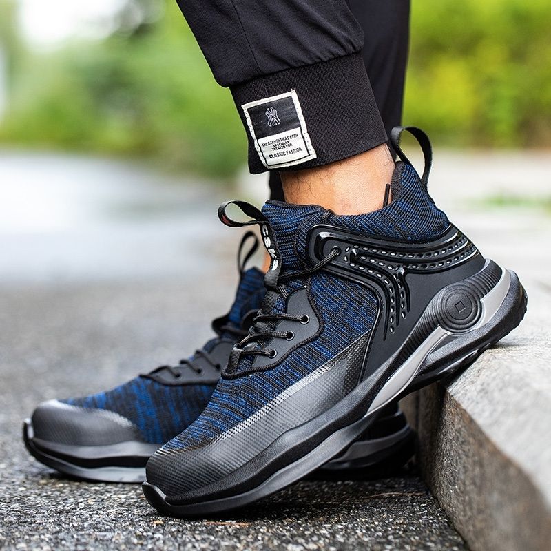 Trabajo zapatos seguridad para hombres Resistencia de Protege zapatos de seguridad Toe