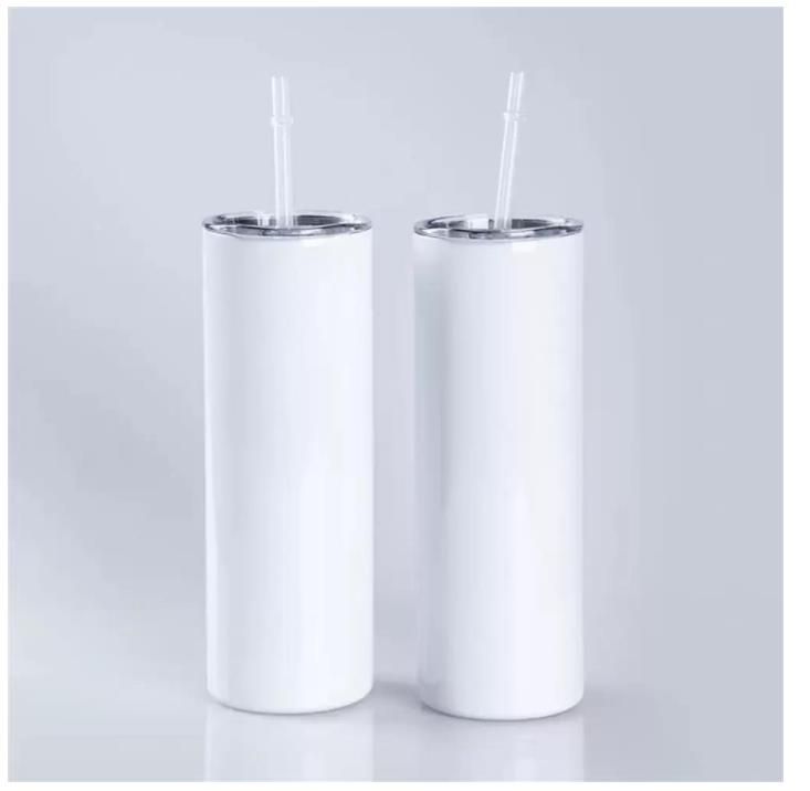 Metal Tumbler with Lid And Straw And Lid