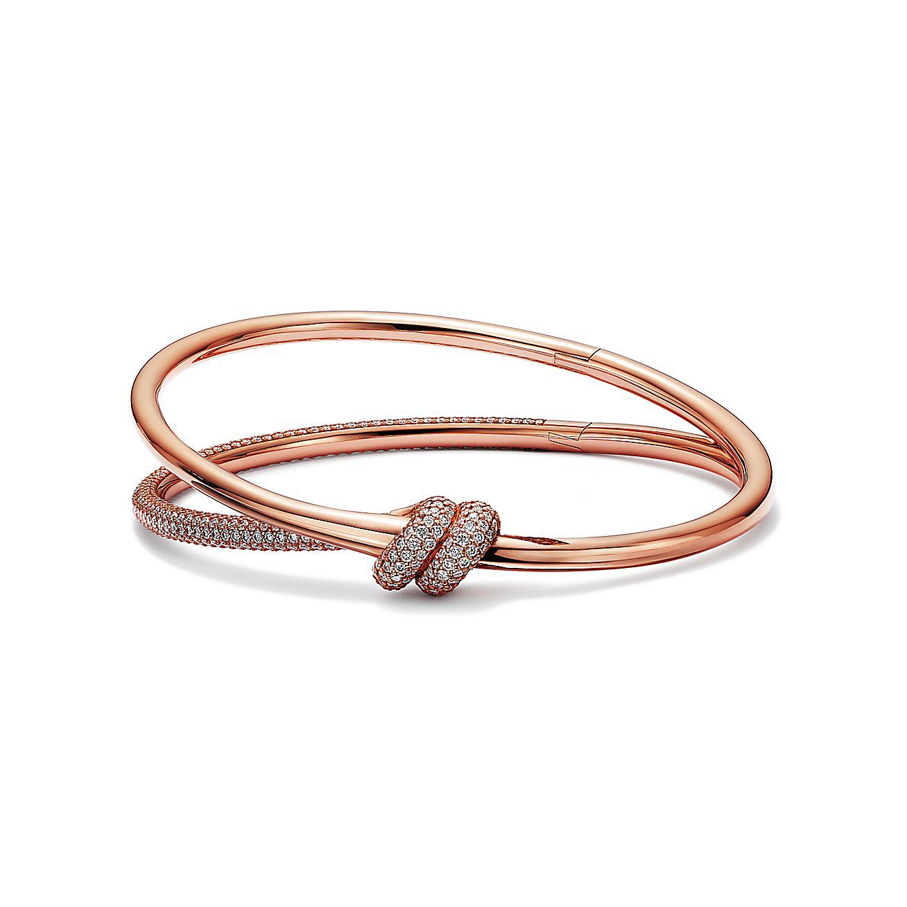 Ros￩goud#diamant#armband