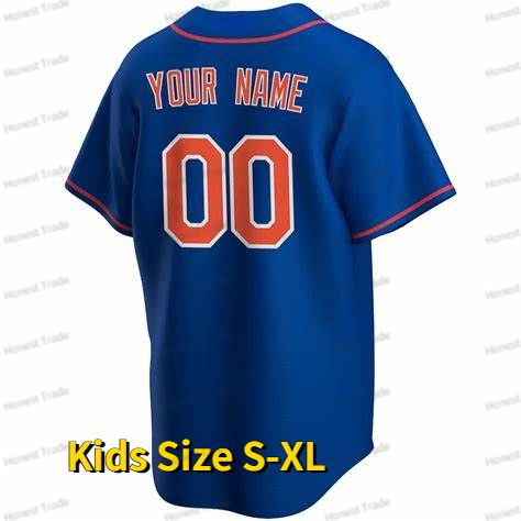 Kids Blue Jersey S-XL