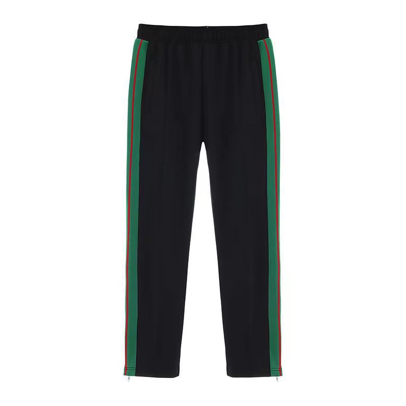 Black (Dark Green Stripes)