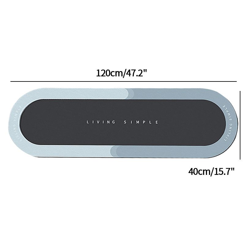 블루 40x120cm 매트