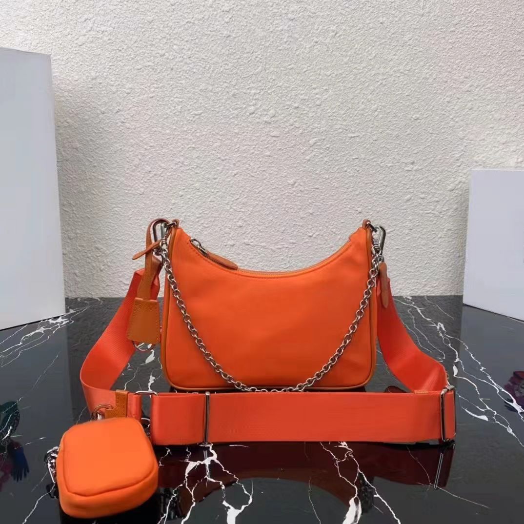 3in1 shoulder bag orange