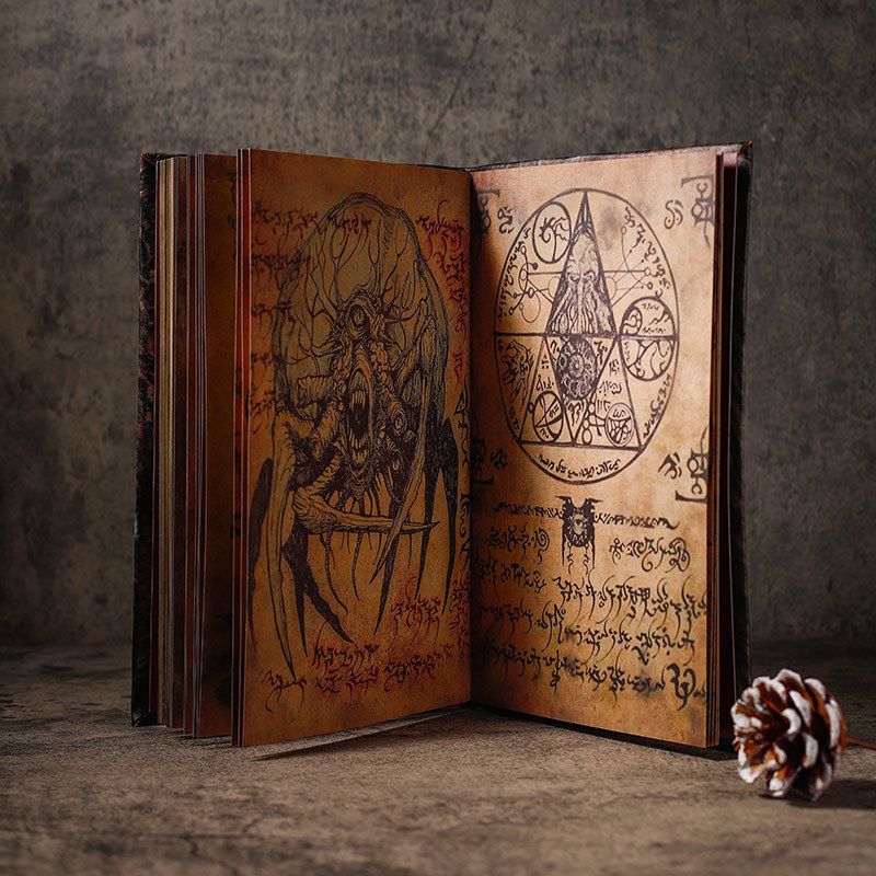 2026 Necronomicon Book Of Dark Spells Prop: Demon.. - Image 5