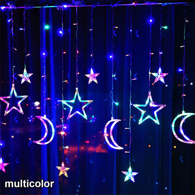 Multicolore Moon Star-5W-220 V
