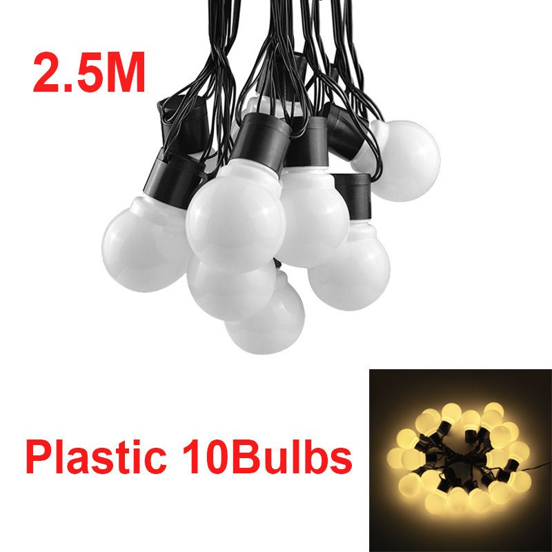 2.5m Milky Plastic-Us Plug 110v