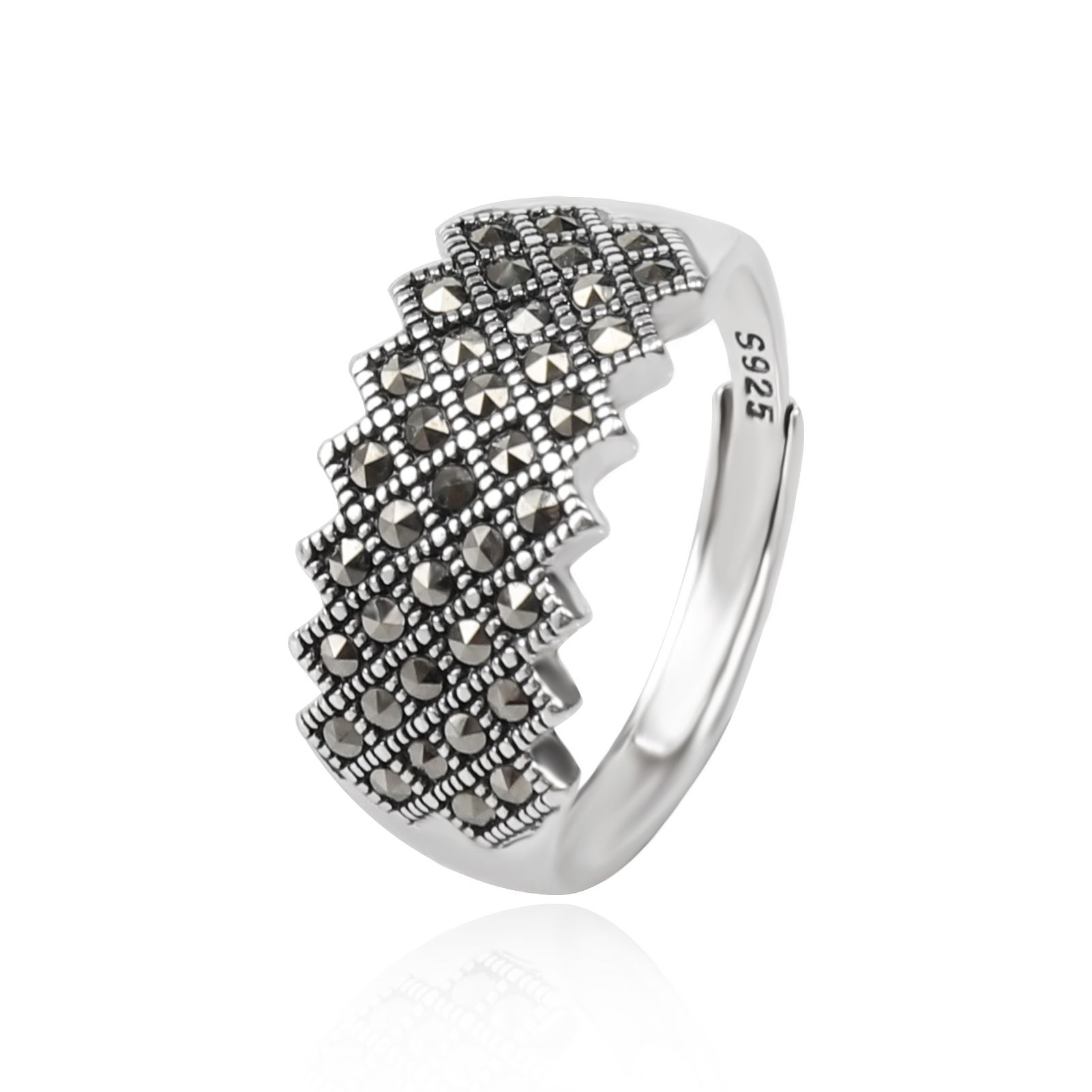 Anneau marcasite