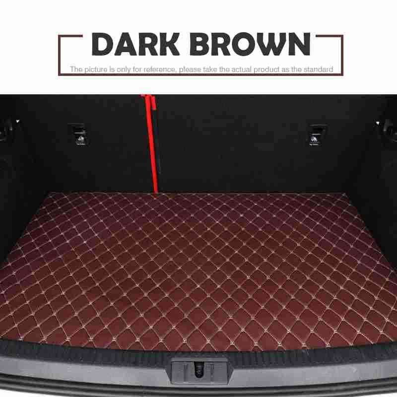Brown-escuro de porta-malas
