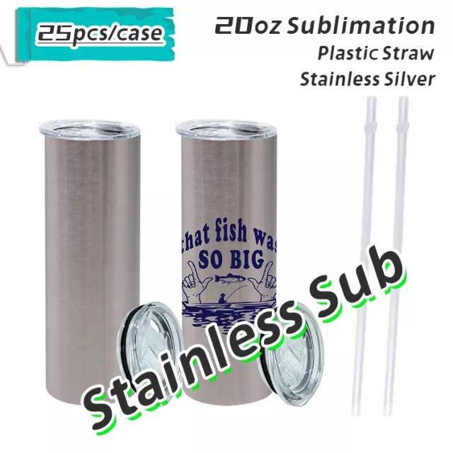 20oz sub zilver